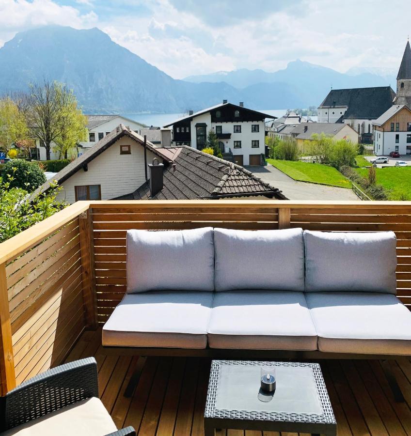 Traum Panorama Apartment Mit Berg & Seeblick อัลท์มุนสเตอร์ ภายนอก รูปภาพ