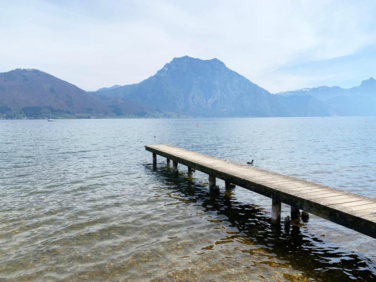 Traum Panorama Apartment Mit Berg & Seeblick อัลท์มุนสเตอร์ ภายนอก รูปภาพ