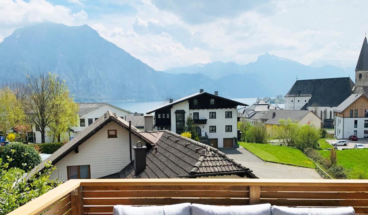 Traum Panorama Apartment Mit Berg & Seeblick อัลท์มุนสเตอร์ ภายนอก รูปภาพ